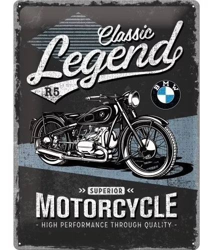 CARTEL 30X40 cm BMW CLASSIC LEGEND